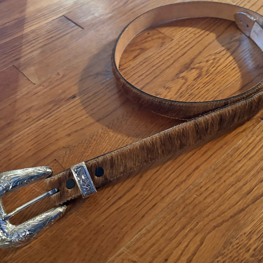 Tony Lama Horsehair Belt, Size 36, 9249L, NWOT - Picture 2 of 3